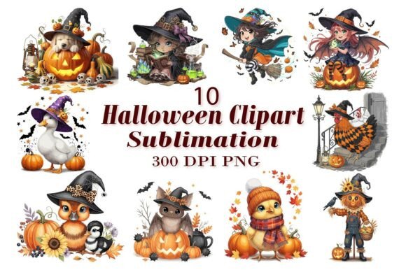 Download Halloween Sublimation Clipart - Premium Resources