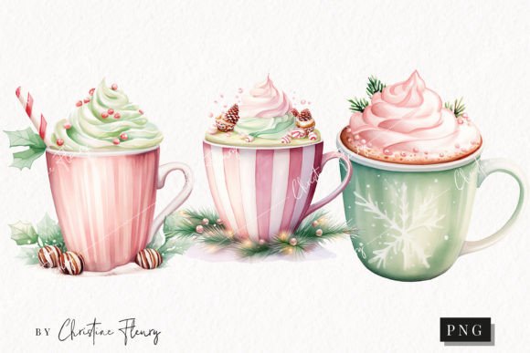 Download Pastel Watercolor Hot Cocoa Clipart - Hot cocoa clipart Collection