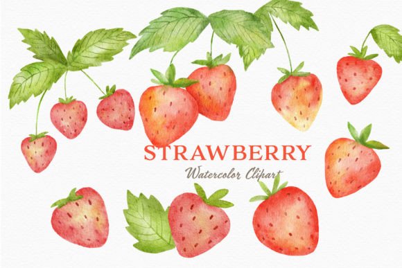 Download Strawberry Watercolor Clipart Berry PNG - Berry png Collection